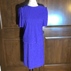 Purple Dress Size 6 Retro EUC